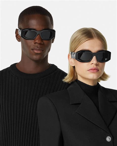 versace biggie sunglass hut|versace biggie sunglasses all black.